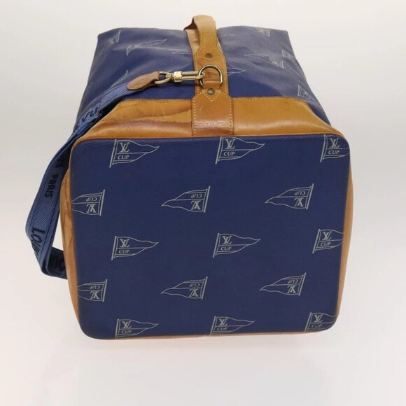 LOUIS VUITTON LV Cup Sac Marine Shoulder Bag PVC Leather Blue - Picture 5 of 15